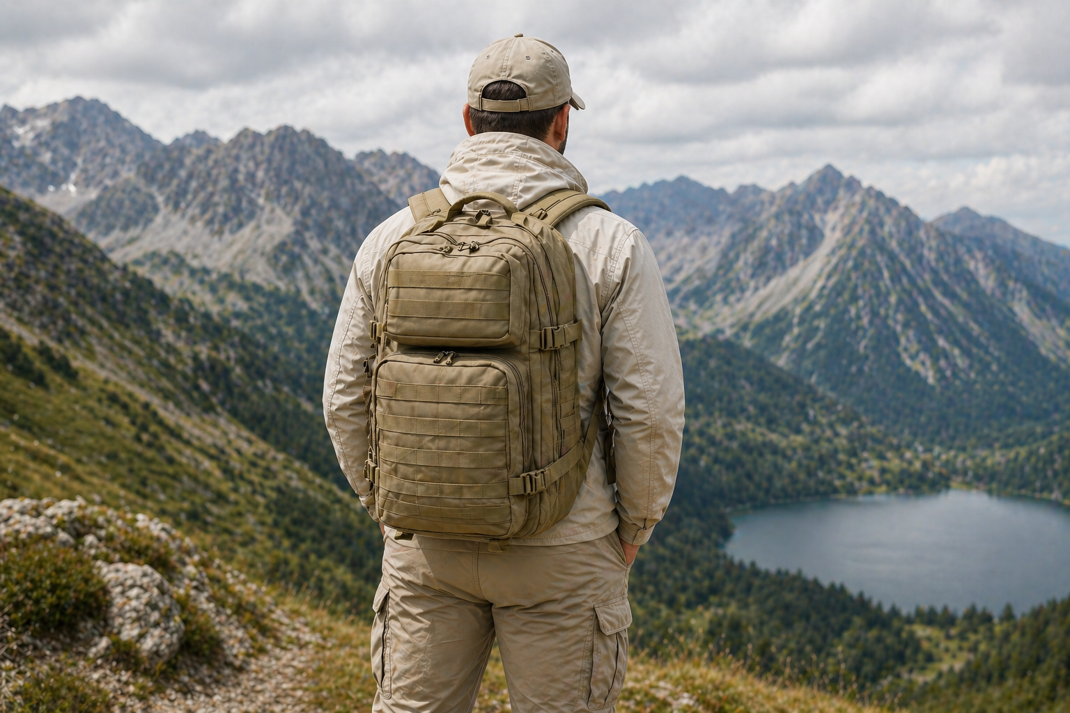Caliber Tactical Backpack — организация и контрол